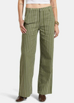 Vintage Military Pant - Olive/Whitecap Pintstripe