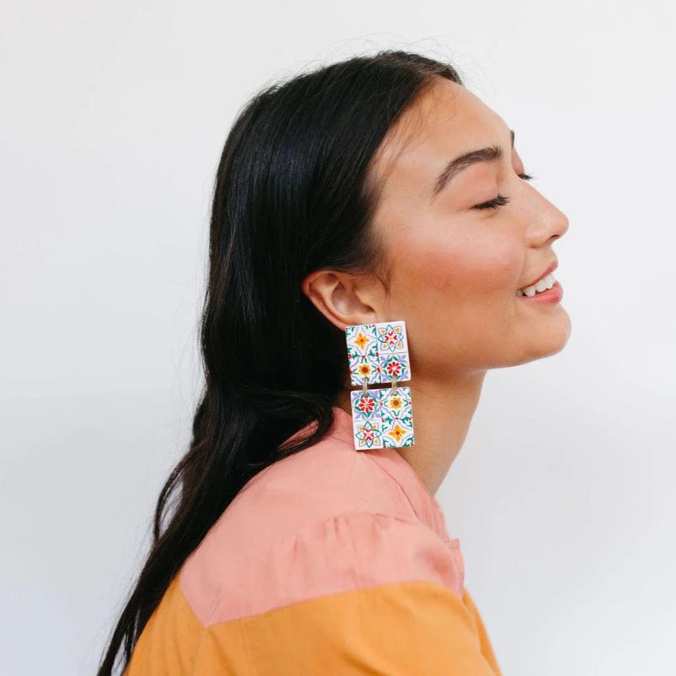 Sunrise Teja Earrings