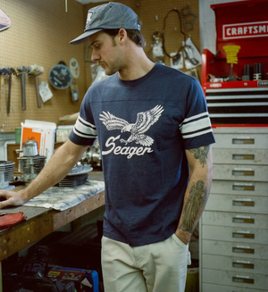 Riggins Crew Tee - Navy