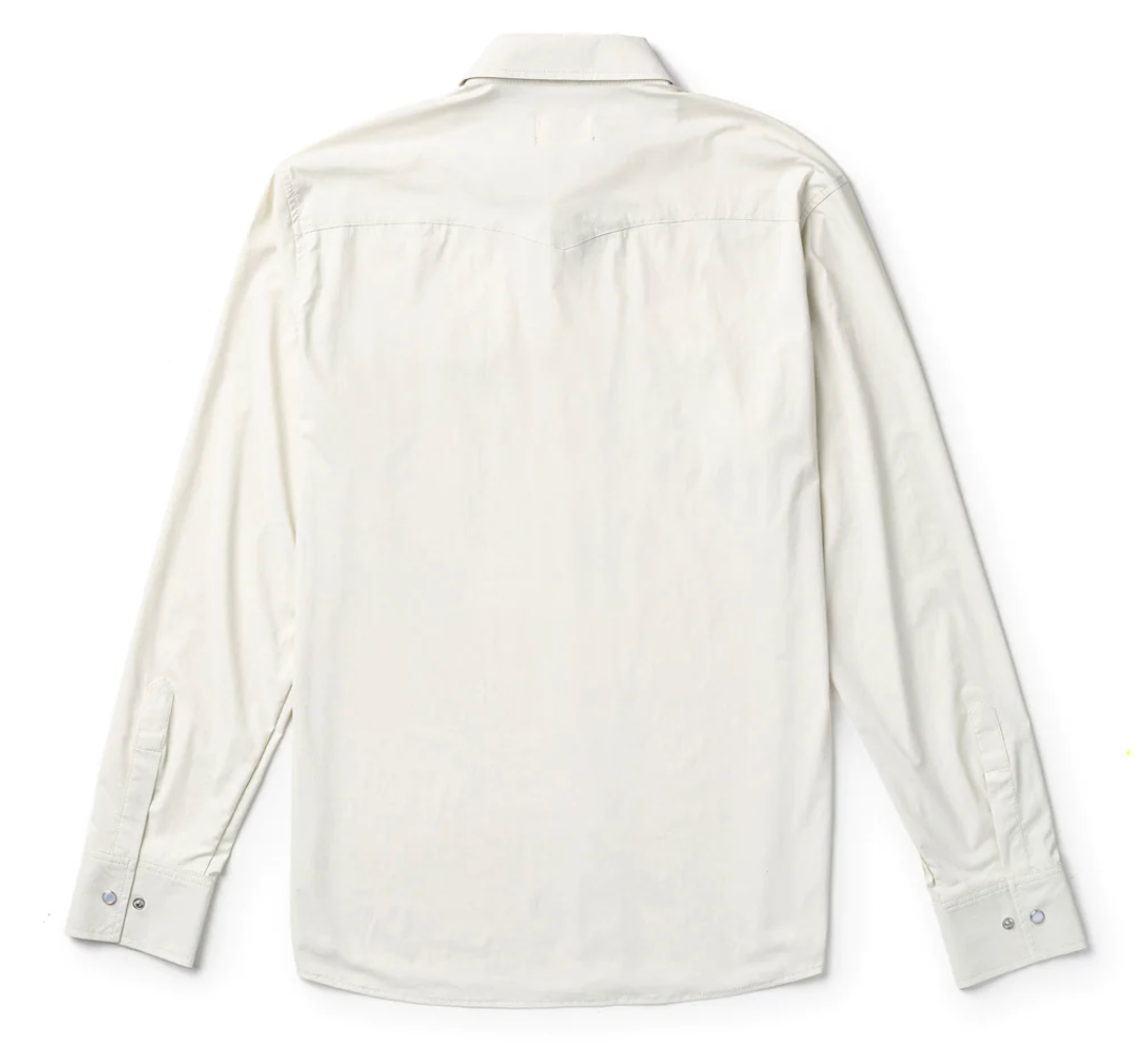 El Ranchero L/S Shirt - Eggshell White