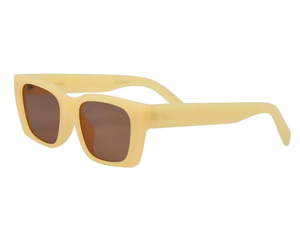 Sonic Sunglasses - Banana/Brown Polarized