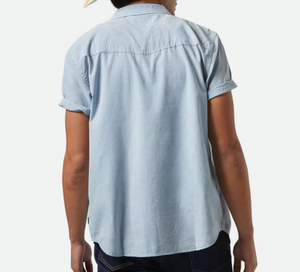 Wayne Western Shirt - Medium Blue
