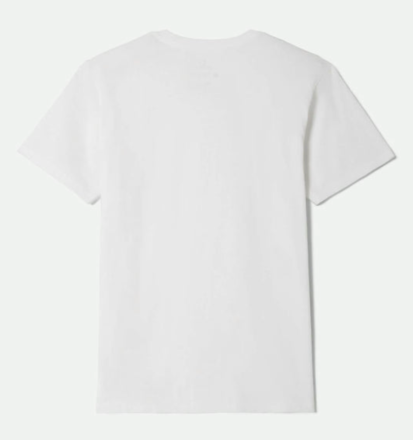 Rowdy S/S Tailored Tee - White
