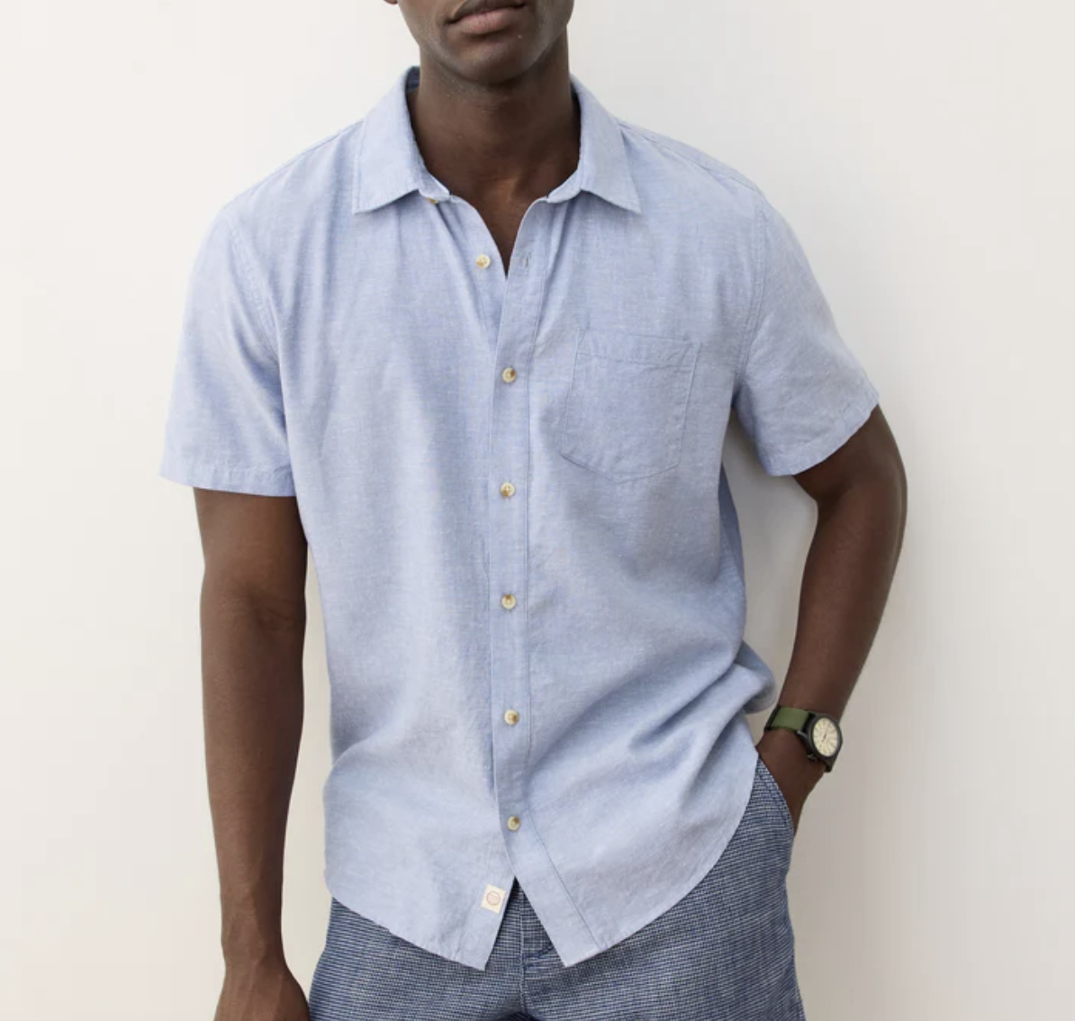 Better-Than-Linen Short Sleeve Shirt