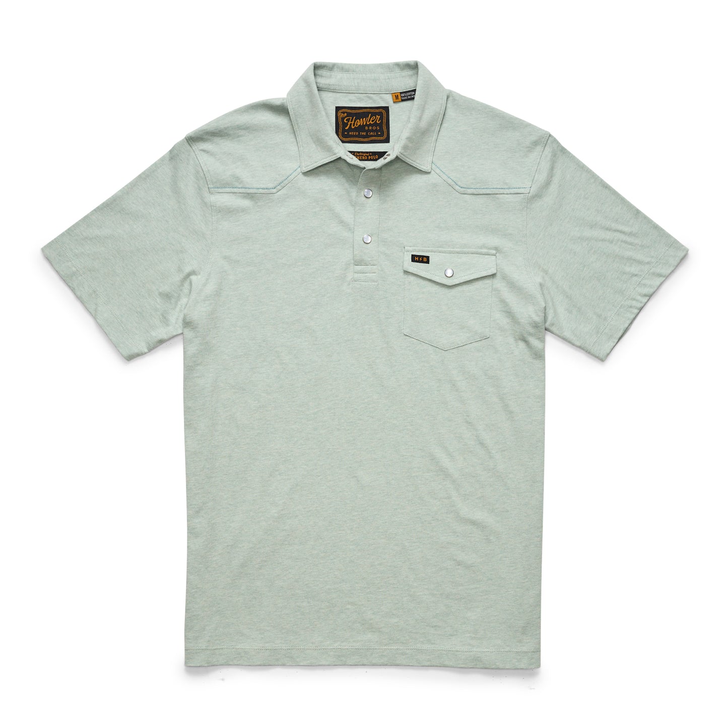 Ranchero Polo - Seafoam