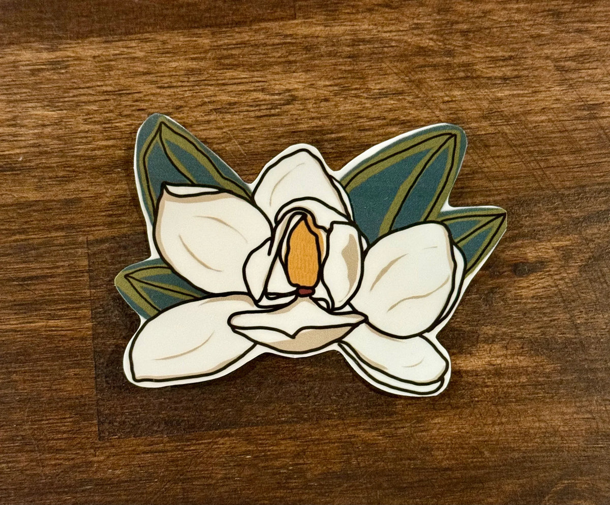 Magnolia Magnet