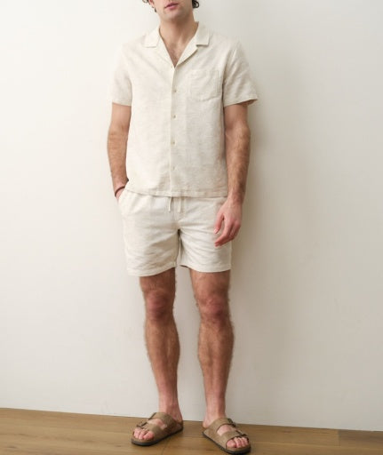 Marine Layer Saturday Beach Short 6" - Natural / Tan
