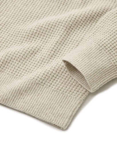 MARLOW RAGLAN CREW - ALMOND
