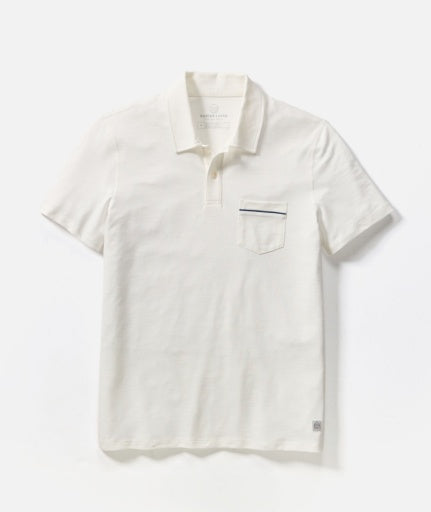 Air Pocket Polo - White