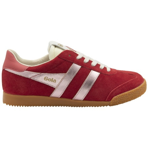 Gola Women's Elan Glitz Sneakers - Red / Pink / Coral