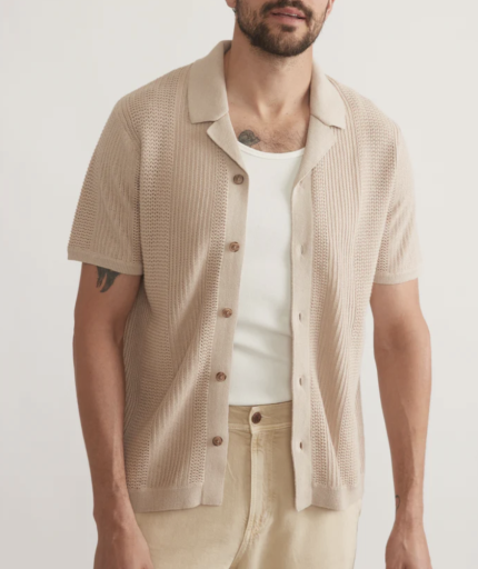 Marine Layer Carter Rib Tank - White