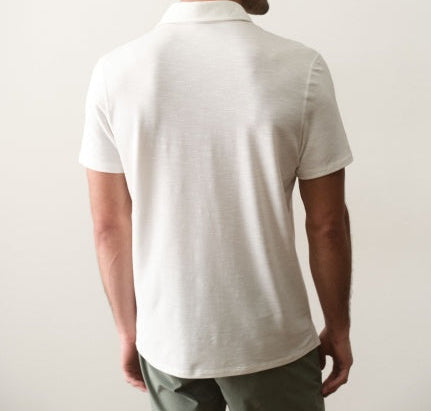 Air Pocket Polo - White