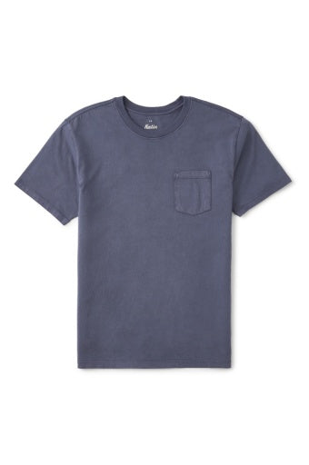 Katin BASE TEE in WASHED BLUE VINTAGE WASH