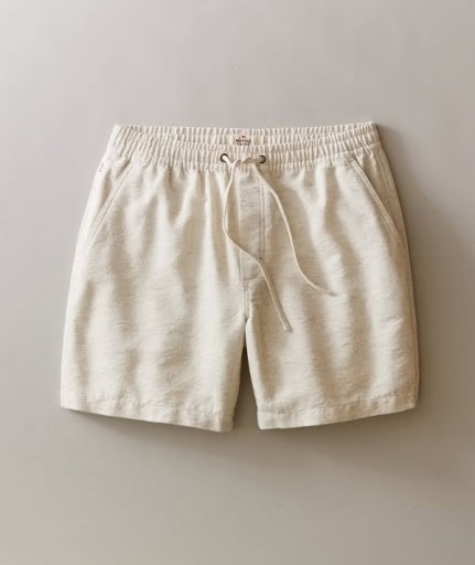 Marine Layer Saturday Beach Short 6" - Natural / Tan