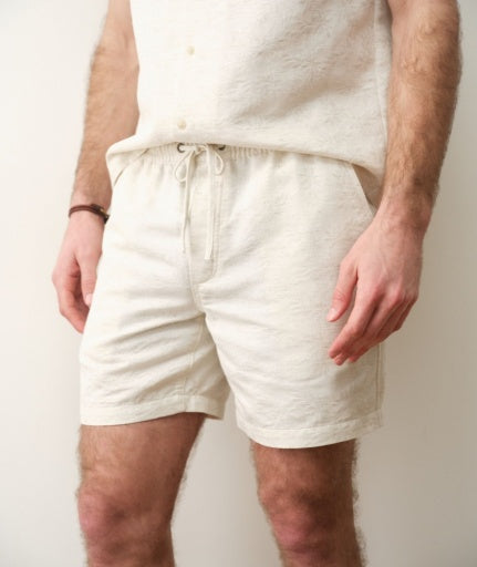 Marine Layer Saturday Beach Short 6" - Natural / Tan