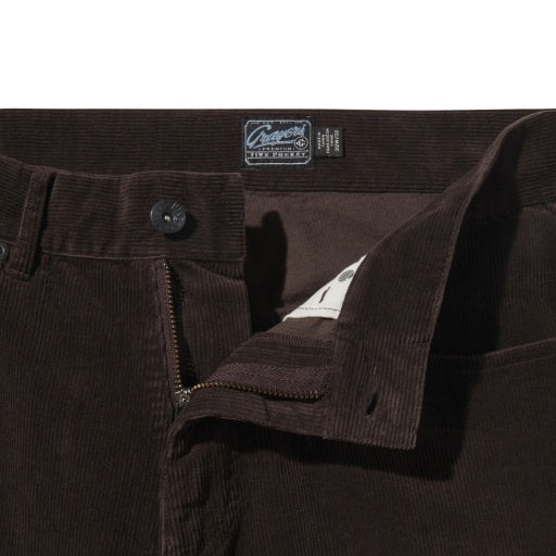 BURLINGTON CORDUROY 5 POCKETS - COFFEE BEAN