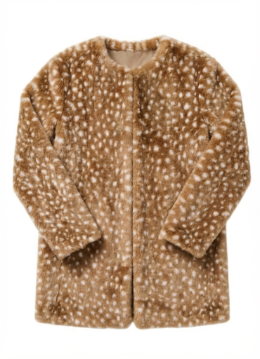 Marine Layer Sylvie Jacket - Fawn Print Small