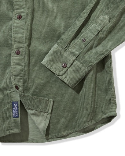 Saratoga Featherweight Corduroy Shirt - Agave