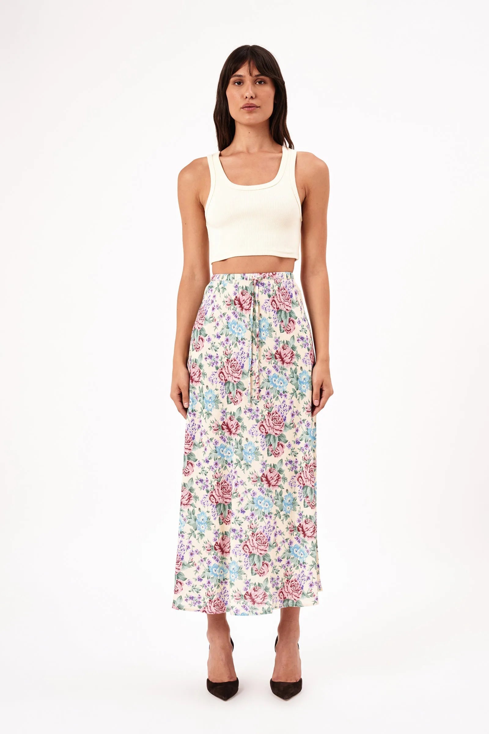 Slip Skirt - Rosette