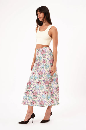 Slip Skirt - Rosette