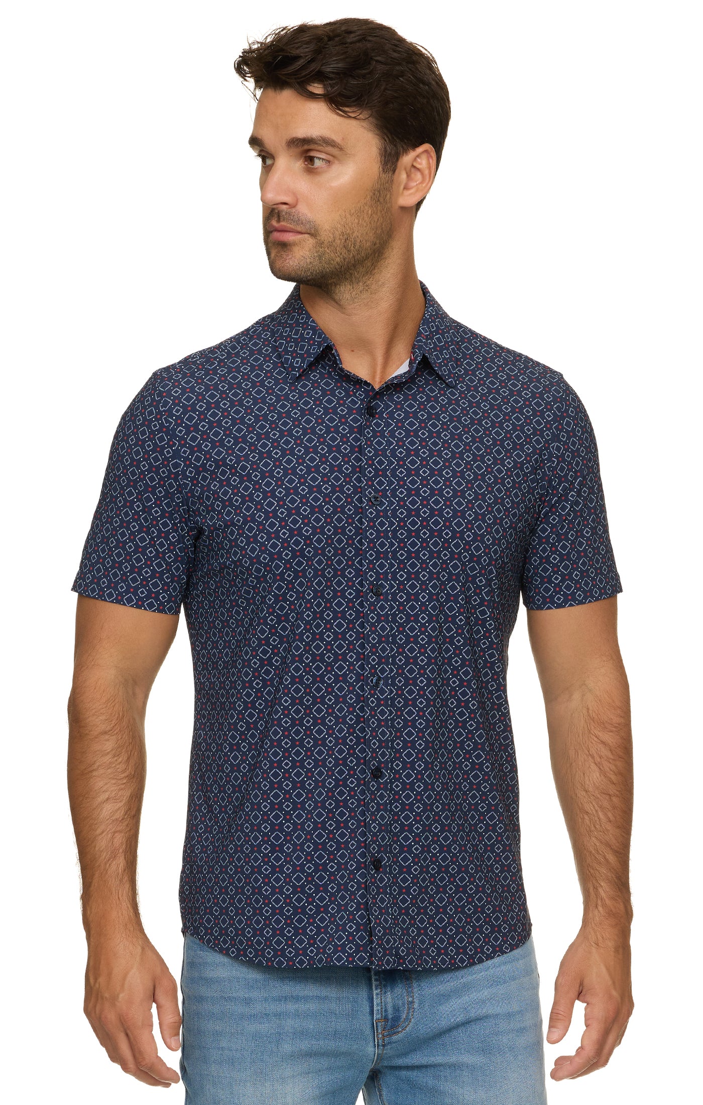 Strongsville Star Journey Print Shirt