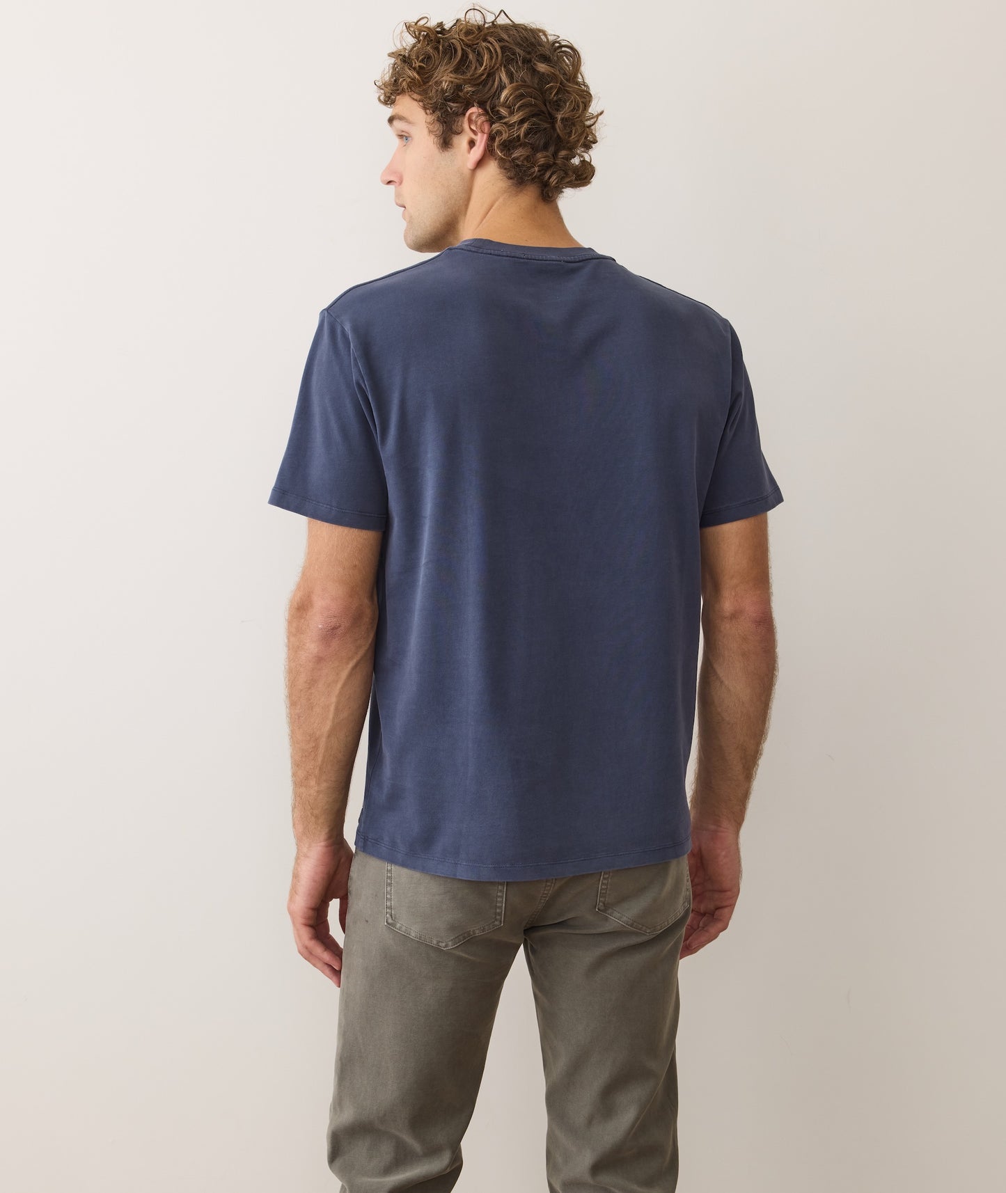 Mood Indigo Luxe 250 Relaxed Tee