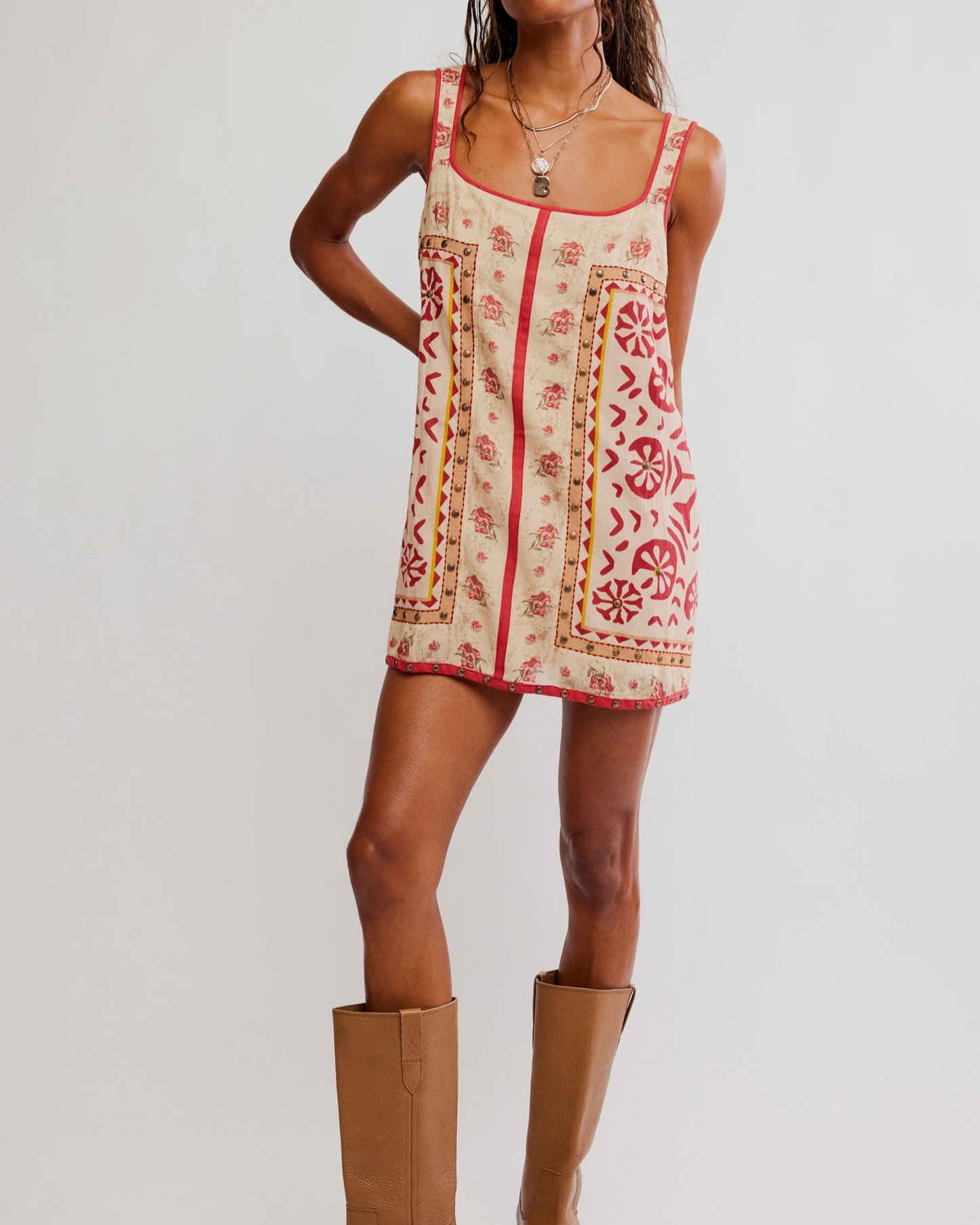 Tea Combo - Fleur Mini Shift Dress