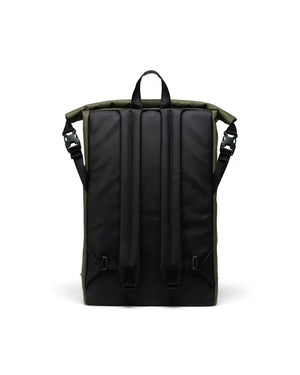 Roll Top Backpack - Ivy Green Weather Resistant
