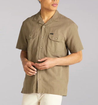 Short Sleeve Worker Shirt - Clay