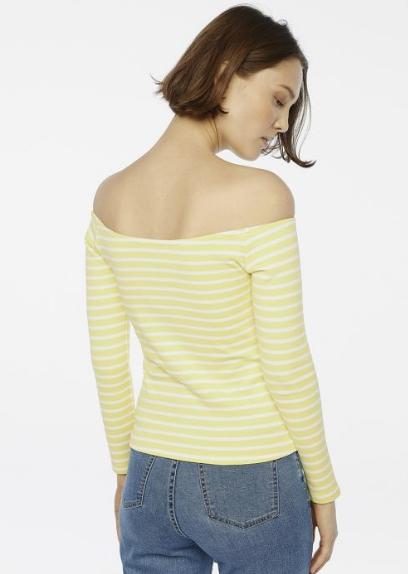 Striped Top - Yellow - Genterie Supply Co.