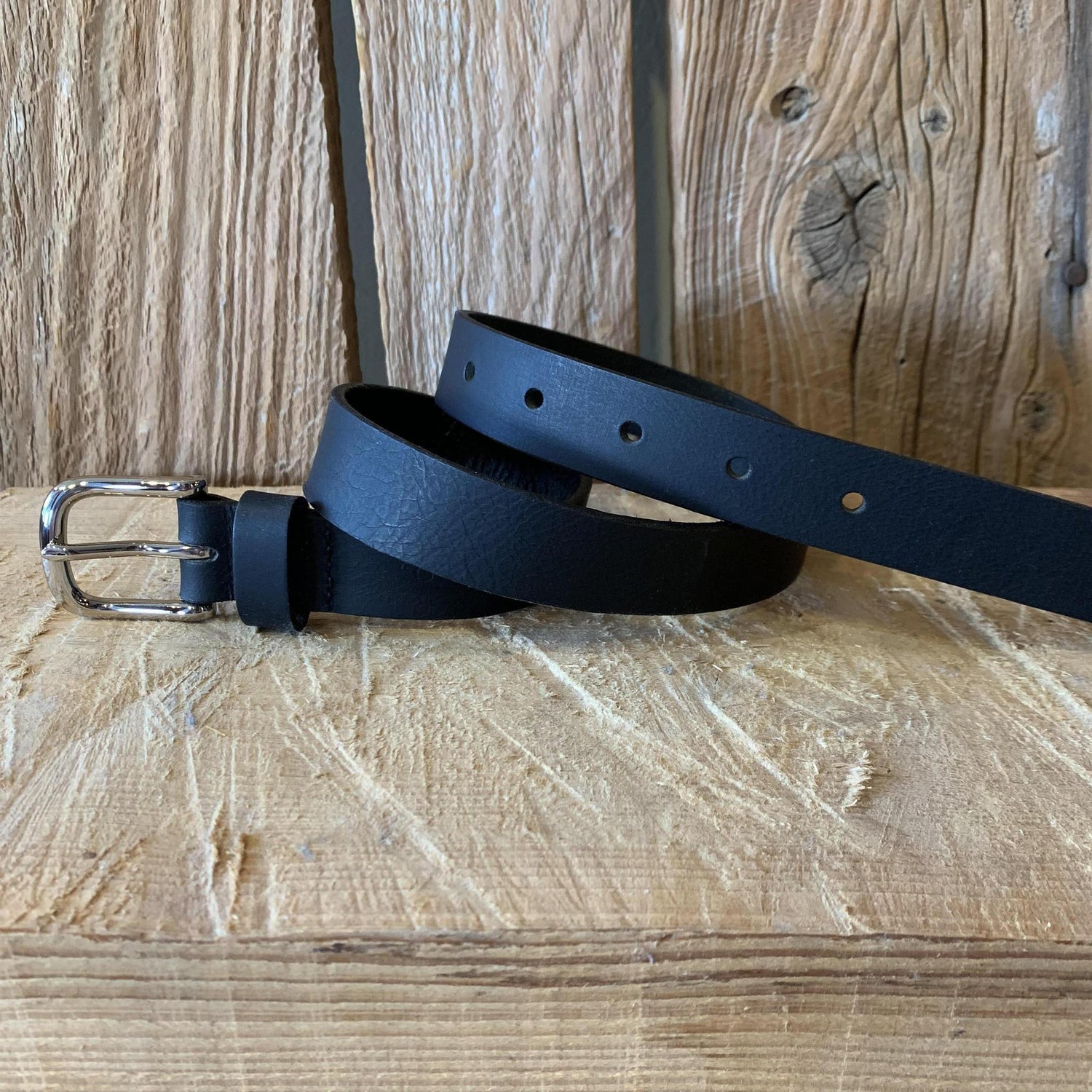 Everyday Belt - Black 1" - Genterie Supply Co.