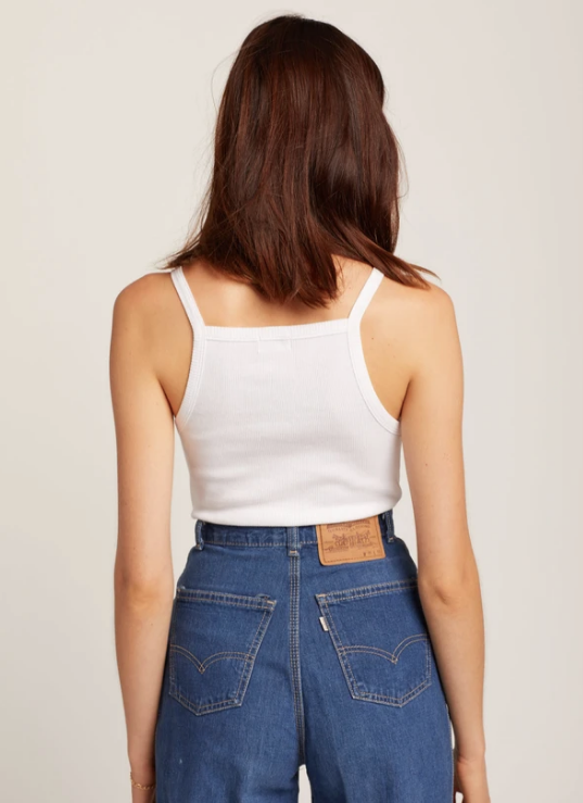 Samantha Tank - White