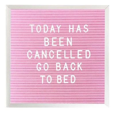 10 x 10 Letter Board - Pink - Genterie Supply Co.