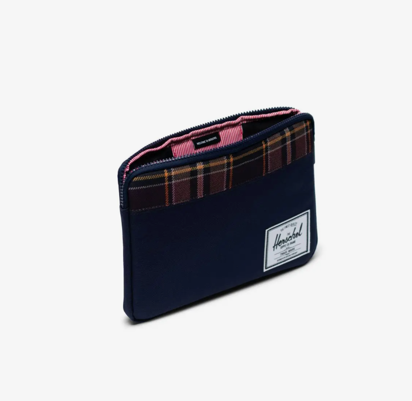 Herschel Anchor Sleeve 15/16 in. - Peacoat/Peacoat Plaid