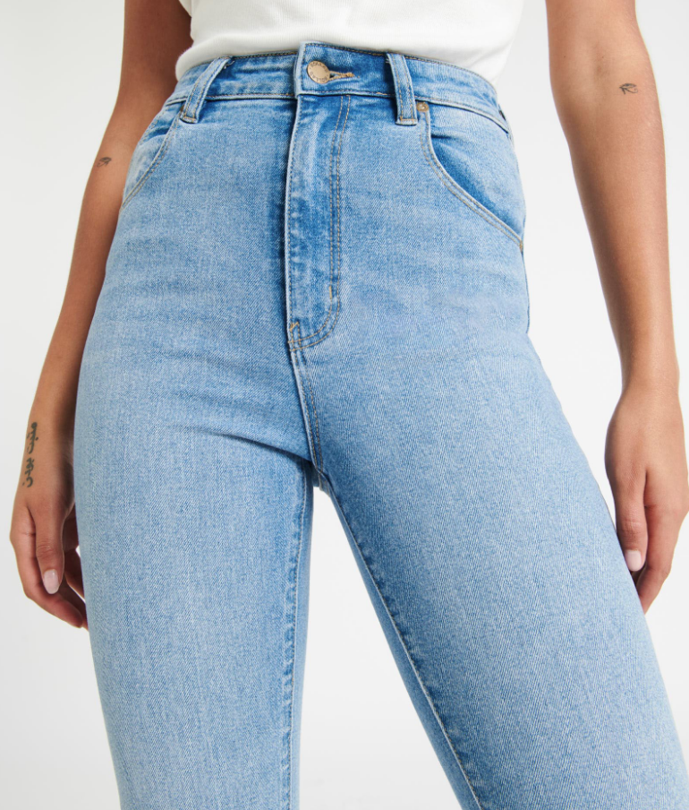 East Coast Ankle Jean - Ocean Blue