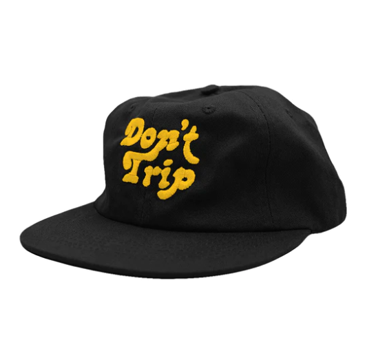 Don't Trip Unstructured Hat - Black/Gold
