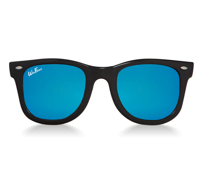 Weefarer Sunglasses - Polarized Black/Ocean Blue