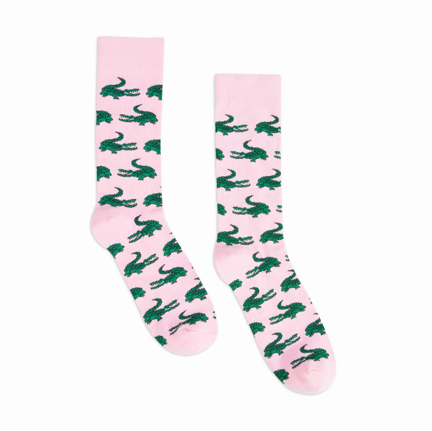 Gator Pink Socks