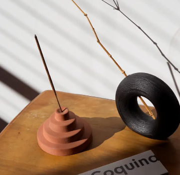 Ceramic Meso Incense Holder - Terra