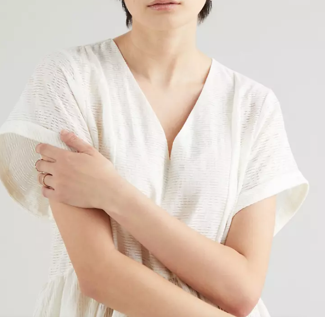 Marcel Dress - Cloud Dancer