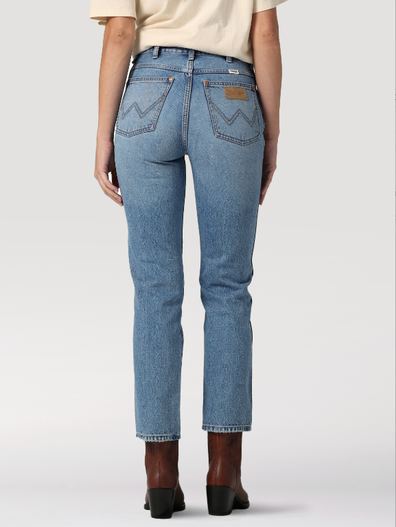 Wild West 603 High Rise Straight - Mermaid