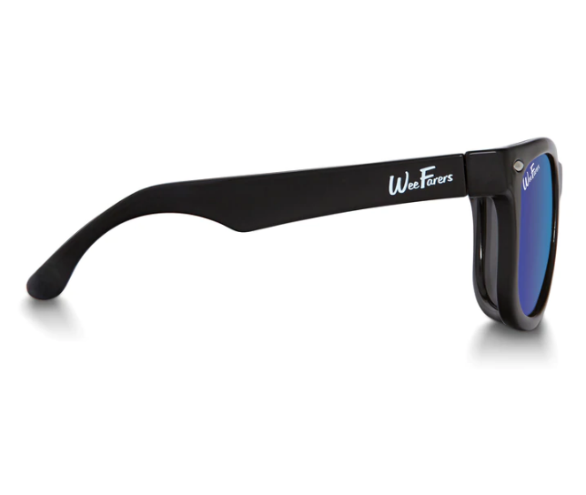 Weefarer Sunglasses - Polarized Black/Ocean Blue