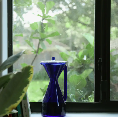 Glass Pour Over - Blue