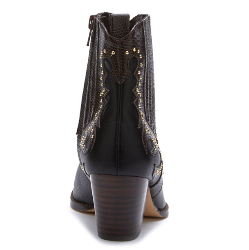 Eliza Western Boots - Black