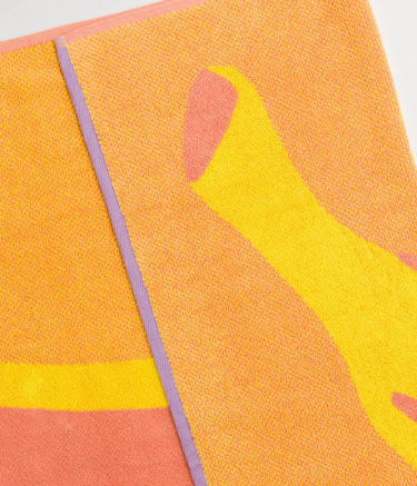 Bath Towel - Giant Banana