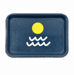 Small Trinket Tray - Sun/Waves