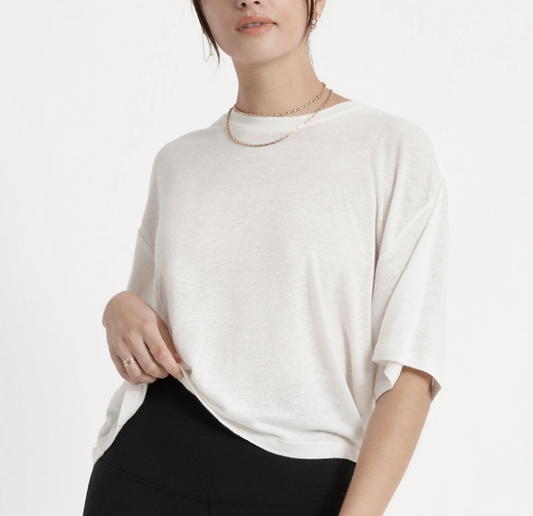 Montauk Skimmer Tee - Off White