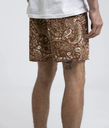 Sumbawa Jam Shorts - Tobacco