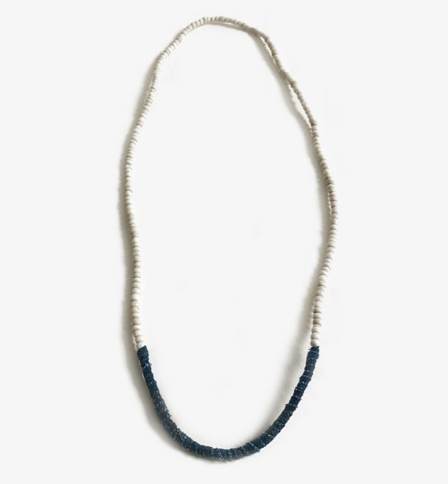 Trade Necklace White Boro – Genterie Supply