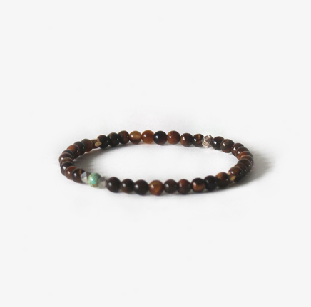 Nomad Bracelet - Gold Tiger Eye